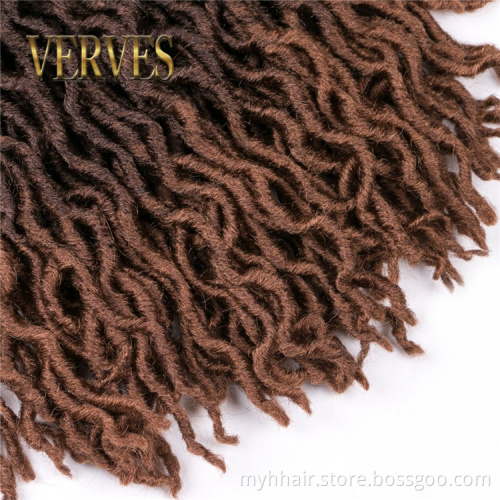 Crochet Braids Dreadlock Hair Extension 20 inch 24 roots/pack,Afro Locs twist Ombre Synthetic Braiding Hair burgundy